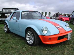 GTM Coupe - GTM Sports Cars. GTM Coupe in Gulf colours