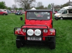 Jago Automotive - Jago Jeep. Red Jago Jeep at Stoneleigh